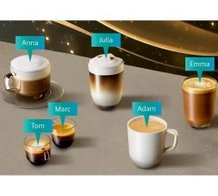 SIEMENS EQ.9+ S700 Home Connect Dark Inox TI9573X5RW Garantie 3 Ans -Les Amateurs De Café 10 profils utilisateur siemens eq9