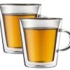 Verres Double Paroi BODUM - Canteen 2x20cl (avec Anse) -Les Amateurs De Café 2 bodum assam anse 20cl