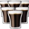 6 Verres Assam 20cl - Bodum -Les Amateurs De Café 20cl bodum assam 6