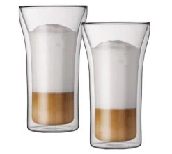 Lot De 6 Verres Double Paroi 10cl+20cl+40cl - BODUM -Les Amateurs De Café 2assam 40cl bodum