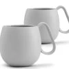 Lot De 2 Tasses En Porcelaine Light Grey Nina 28cl - Viva Scandinavia 1 Lot De 2 Tasses En Porcelaine Light Grey Nina 28cl - Viva Scandinavia -Les Amateurs De Café 2tasses grises vivascandinavia