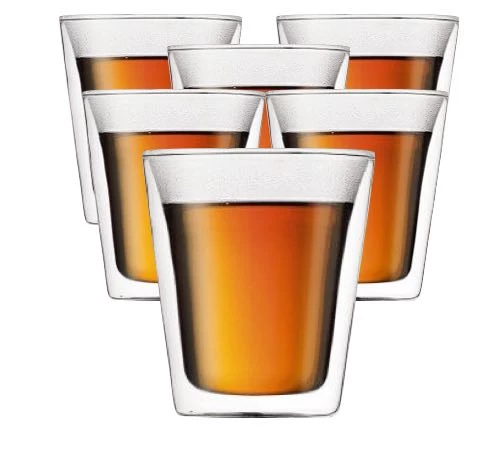 Verres Double Paroi BODUM - Canteen 6x20cl 3 Verres Double Paroi BODUM - Canteen 6x20cl