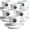 Caffè Vergnano Tasses - CAFFE VERGNANO - Tasses Et Sous-tasses Cappuccino 18cl X6 -Les Amateurs De Café 6 tasses cappuccino caffe vergnano