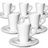 6 Tasses Expresso Et Sous-tasses 7 Cl Porcelaine Speciale Degustazione - Ancap -Les Amateurs De Café 6 tasses degustazione