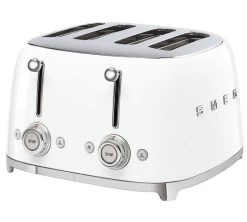 Toaster TSF03WHEU 4 Tranches Blanc - SMEG