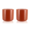 Mugs Isothermes OGO Living En Grès Paprika 20cl X2 -Les Amateurs De Café 7912115