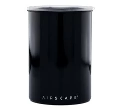 Boîte Conservatrice Inox Noir Brillant Avec Vide D'air 500g - Airscape