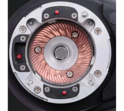 Moulin à Café FIORENZATO AllGround Chrome Effet Miroir Et Noir -Les Amateurs De Café allground meules 1