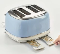 Grille Pain - Vintage 156 4 Slices Bleu- 00C015604AR0 - ARIETE -Les Amateurs De Café ariete 4 vintage bleu3