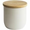 Boîte De Conservation - En Bambou Et Métal Crème 1.2L - PEBBLY 2 Boîte De Conservation - En Bambou Et Métal Crème 1.2L - PEBBLY -Les Amateurs De Café boite caf 12l