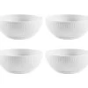 Set De 4 Bols Douro - Porcelaine Blanche - 48 Cl - BODUM -Les Amateurs De Café bols4 bodum