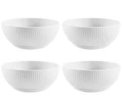 Set De 4 Bols Douro - Porcelaine Blanche - 48 Cl - BODUM