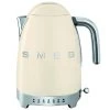 Bouilloire KLF04CREU Température Réglable Crème 1,7 L + Offre Cadeau - SMEG