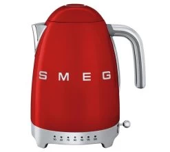 Bouilloire KLF04RDEU Temperature Réglable Rouge 1,7 L + Offre Cadeau - SMEG
