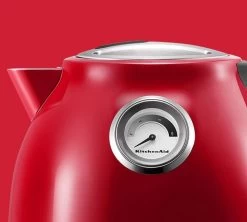 Bouilloire KitchenAid Rouge Pomme D'Amour 1,5L - 5KEK1522ECA + Offre Cadeau -Les Amateurs De Café bouil zoom rouge