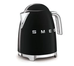 Bouilloire SMEG KLF03BLEU Noire - 1.7L + Offre Cadeau -Les Amateurs De Café bouilloire noir vernis