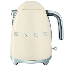 Set Petit-Déjeuner (Toaster - Cafetière Filtre - Presse Agrumes - Bouilloire) Crème - SMEG -Les Amateurs De Café bouilloire smeg creme