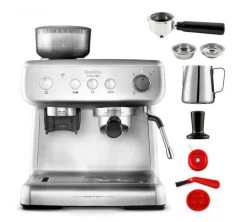 Machine Expresso Avec Broyeur BREVILLE Barista Max VCF126X-01 -Les Amateurs De Café breville baristamax 4