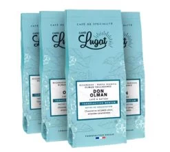 4x250g Café En Grain Nicaragua Don Olman - Cafés Lugat