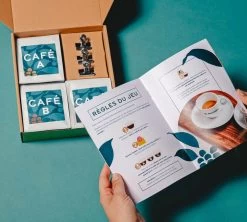 Coffret Atelier Profil Café : Expérience Dégustation Cafés En Grain -Les Amateurs De Café coffret 1 livret 1