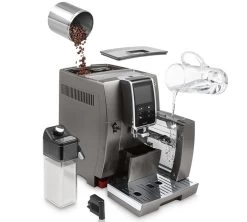 DELONGHI Dinamica Plus Titanium FEB 3795.T Garantie 5 Ans -Les Amateurs De Café delonghi feb3795.t 3