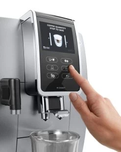 DELONGHI Dinamica Plus FEB3795.S Silver Garantie 5 Ans -Les Amateurs De Café ecam feb3795.s touch