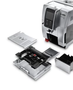 DELONGHI Dinamica Plus FEB3795.S Silver Garantie 5 Ans -Les Amateurs De Café ecam feb3795.s vassoio