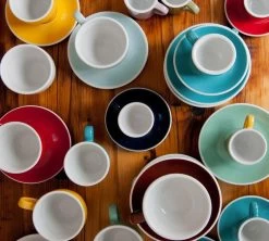 6 Tasses Café Latte Et Sous-tasses Egg 30 Cl Rouge - Loveramics 13 6 Tasses Café Latte Et Sous-tasses Egg 30 Cl Rouge - Loveramics -Les Amateurs De Café egg collection 3