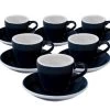 Tasses - LOVERAMICS - Espresso Et Sous-tasses Egg Denim 8cl X6 2 Tasses - LOVERAMICS - Espresso Et Sous-tasses Egg Denim 8cl X6 -Les Amateurs De Café eggdenim8cl 1