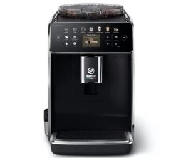SAECO Gran Aroma SM6580/00 Noir Laqué Garantie 3 Ans -Les Amateurs De Café expresso broyeur saeco gran aroma design