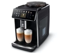 SAECO Gran Aroma SM6580/00 Noir Laqué Garantie 3 Ans -Les Amateurs De Café expresso broyeur saeco gran aroma one touch