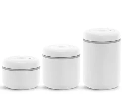 Boîte De Conservation Sous Vide Atmos Blanc Mat 250gr - Fellow -Les Amateurs De Café fellowatmosblanc 1