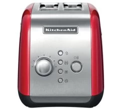 Grille-pain KITCHENAID - Empire Rouge 5KMT221EER -Les Amateurs De Café gp empirerouge