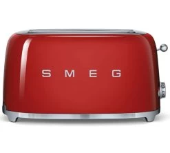 Grille-pain TSF02RDEU 4 Tranches Rouge - SMEG