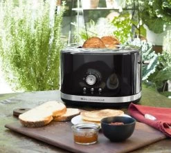 Toaster KitchenAid 5KMT2116EER Noir Onyx 2 Fentes -Les Amateurs De Café gpamb noir