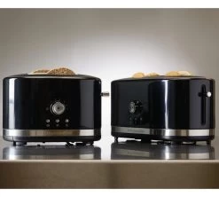 Toaster KitchenAid 5KMT2116EER Noir Onyx 2 Fentes -Les Amateurs De Café gpnoir amb2