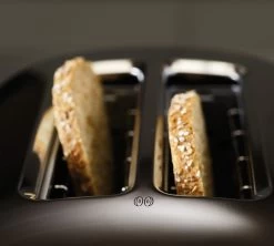 Toaster KitchenAid 5KMT2116EER Noir Onyx 2 Fentes -Les Amateurs De Café gpnoir tranch kitch