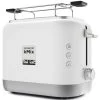 Grille-pain KENWOOD - KMix TCX751WH Blanc 2 Fentes -Les Amateurs De Café grille pain kenwood kmix blanc 2017