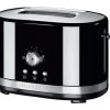 Toaster KitchenAid 5KMT2116EER Noir Onyx 2 Fentes -Les Amateurs De Café grille pain kitchenaid 2fentes noir manuel