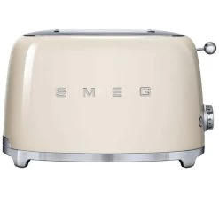 Set Petit-Déjeuner (Toaster - Cafetière Filtre - Presse Agrumes - Bouilloire) Crème - SMEG -Les Amateurs De Café grille pain smeg creme