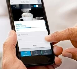 SIEMENS EQ.9+ S700 Home Connect Dark Inox TI9573X5RW Garantie 3 Ans -Les Amateurs De Café home connect siemens wifi