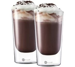2 Verres Hot'n Cool Barista 35cl - JEANAER GLAS