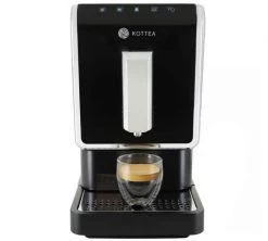 KOTTEA Espressima Black CK307B Garantie 3 Ans -Les Amateurs De Café kottea black face avec cafe 1