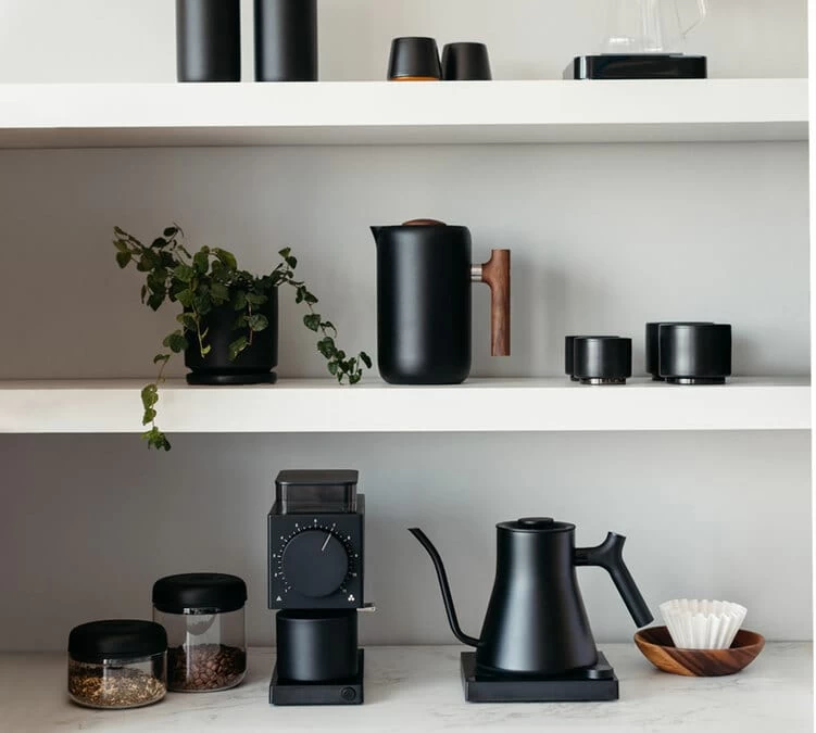 Tasse à Cappuccino - Monty Milk Art Noir Mat 19 Cl - FELLOW 5 Tasse à Cappuccino - Monty Milk Art Noir Mat 19 Cl - FELLOW – Image 3