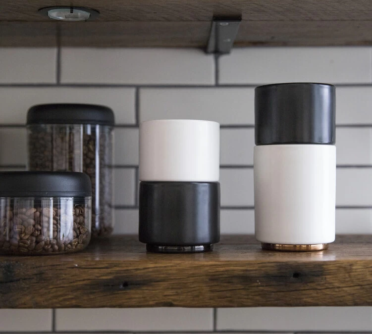 Tasse à Cappuccino - Monty Milk Art Noir Mat 19 Cl - FELLOW 8 Tasse à Cappuccino - Monty Milk Art Noir Mat 19 Cl - FELLOW – Image 6