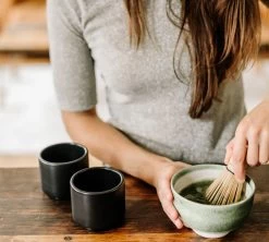 Tasse à Cappuccino - Monty Milk Art Noir Mat 19 Cl - FELLOW 20 Tasse à Cappuccino - Monty Milk Art Noir Mat 19 Cl - FELLOW -Les Amateurs De Café lifestyle7