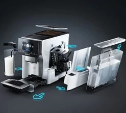 SIEMENS EQ.700 Intégral Noir Inox TQ707R03 Garantie 3 Ans -Les Amateurs De Café machine a cafe siemens eq 700 integral entretien