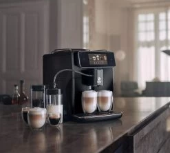 SAECO Xelsis Deluxe SM8780/00 Garantie 3 Ans -Les Amateurs De Café machine expresso broyeur saeco xelsis deluxe noir boissons