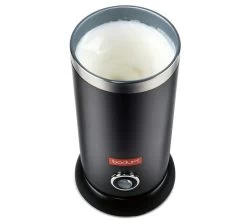 Mousseur à Lait électrique Bistro Noir Mat - 11870-01EURO - BODUM -Les Amateurs De Café mouss lait