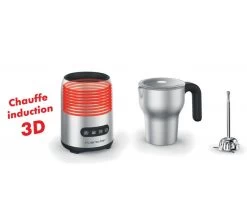 Mousseur à Lait / Chocolatière Induction Inox BCL540- Riviera-et-Bar -Les Amateurs De Café mousseur rievera1